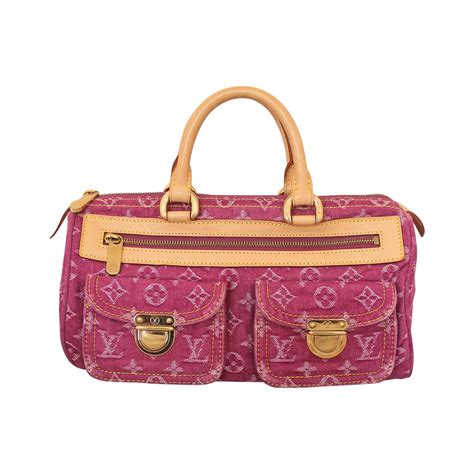 louis vuitton handbags pink|louis vuitton pink denim bag.